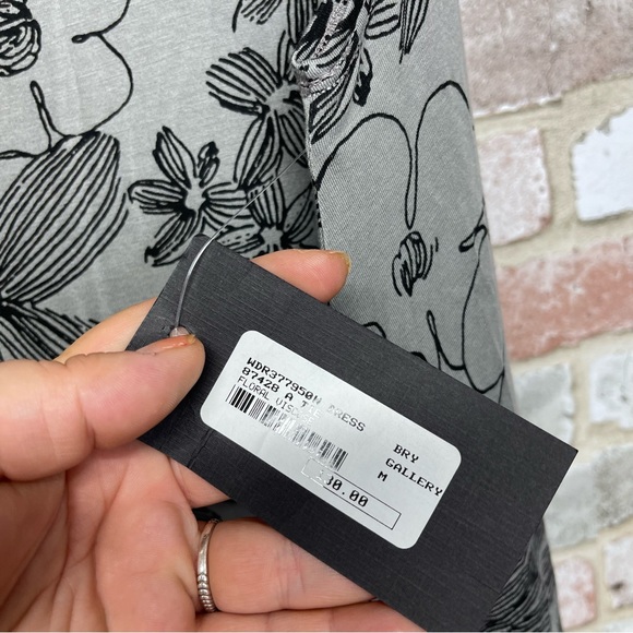 Bryn Walker Floral Print Tie Dress - Picture 5 of 7